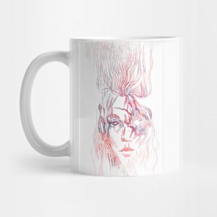 Abstract woman Mug